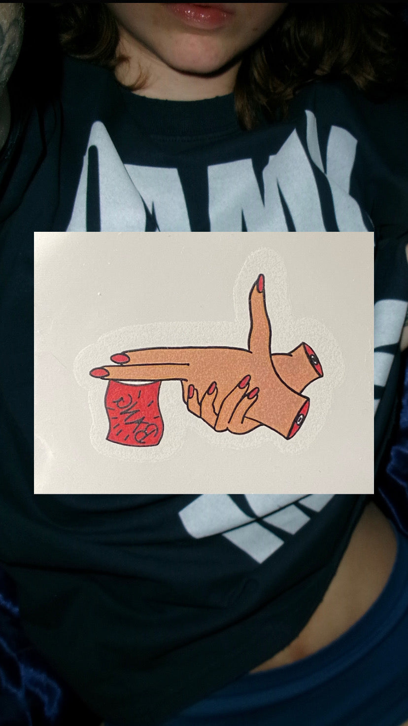 Temporary tattoos (4 pack)